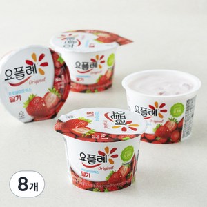 요플레 오리지널 딸기, 720g, 2개