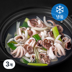 해물사령부 쭈꾸미 샤브샤브 재료 밀키트 (냉동), 3개, 250g