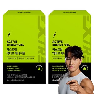 익스트림 액티브 에너지젤 14p, 560g, 2개