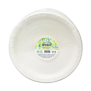 생활미소 종이접시 23cm, 60개입, 2개