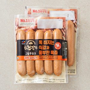 더건강한 그릴후랑크, 300g, 2개입