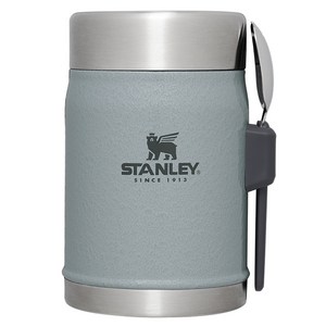 스탠리 클래식 레전더리 진공 푸드자, 해머톤 실버, 414ml, 1개