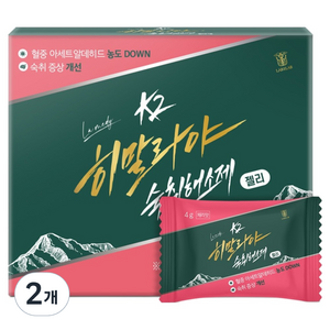 랩온랩 고농축 k2 히말라야 젤리형 숙취해소제 체리맛, 40g, 2개, 10정