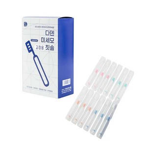 다덴 미세모 교정용 칫솔, 12개입, 1개