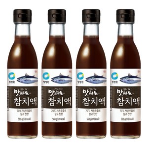 맛선생 참치액, 560g, 4개