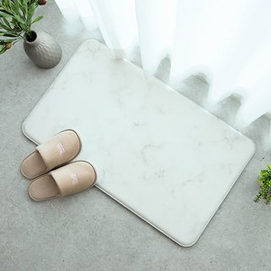 마켓플랜 양면 볼륨 헥사곤 + 대리석 주방매트, 헥사곤 / 대리석