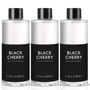 코코도르 디퓨저 리필액, 블랙체리, 200ml, 3개