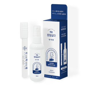 정말싫다 해충 쓱싹펜 세트, 100ml, 1세트