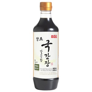 신앙촌 양조 깔끔한 국간장, 860ml, 1개