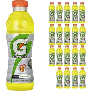 롯데칠성 게토레이 레몬, 600ml, 20개