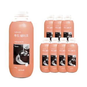 랩노쉬 푸드쉐이크 어썸밀크티맛, 85g, 8개