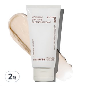 이니스프리 화산송이 바하 모공 클렌징폼, 150g, 2개