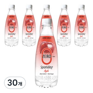제로아워 0kcal 스파클링 사과맛 탄산음료, 350ml, 30개