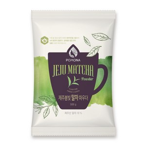 포모나 제주봄빛 말차 파우더, 500g, 1개입, 1개