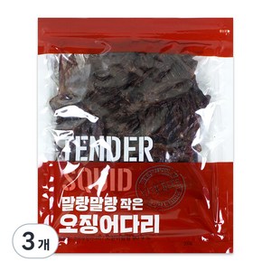 리프레쉬 왕철판 구운 꼬마 오징어 다리, 200g, 3개