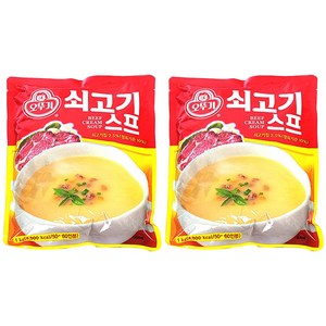 오뚜기 쇠고기 스프, 1kg, 2개