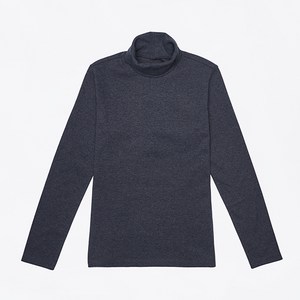 NII 솔리드 터틀넥 티셔츠 NNUARVW92X1