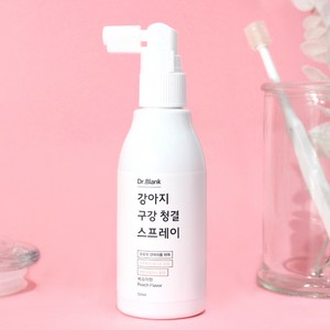 닥터블랭크 강아지 입냄새제거 구강청결 스프레이 복숭아향, 120ml, 1개