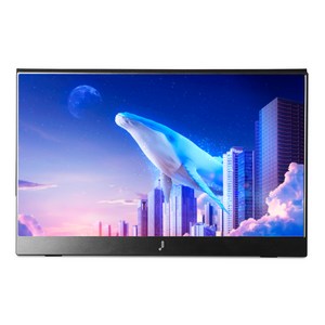 주연테크 FHD LED IPS 60Hz 스피커내장 포터블 휴대용 모니터 캐리뷰, 39.6cm, V156FP