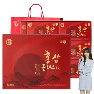 한삼인 홍삼플러스 + 쇼핑백, 50ml, 30개
