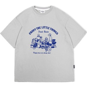 오티디 남녀공용 프리미엄 오버핏 16수 프렌드 반팔티셔츠