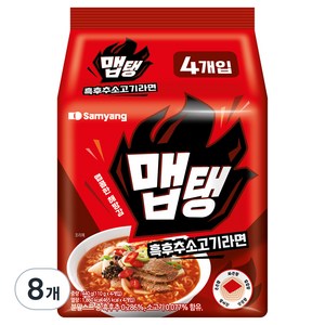 맵탱 흑후추소고기라면 110g, 8개