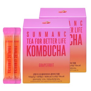 선망 콤부차 자몽, 5g, 2개, 30개입