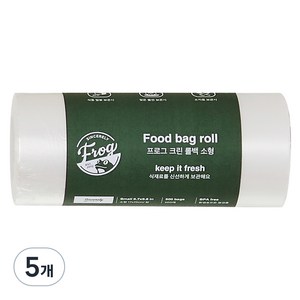 프로그 크린 롤백 소형 17cm x 25cm, 소(S), 500개입, 5개