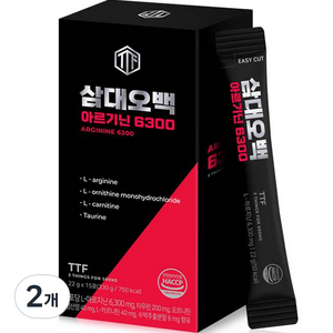 삼대오백 아르기닌 6300 15p, 2개, 330g