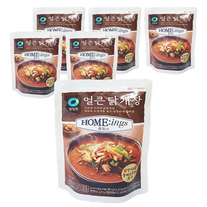 대상 청정원 호밍스 얼큰 닭개장, 450g, 6개
