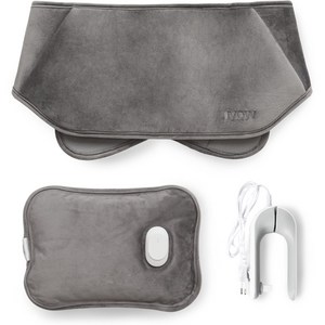아이보우 충전식 무선 온수 찜질기, IVB-D1000(다크그레이)