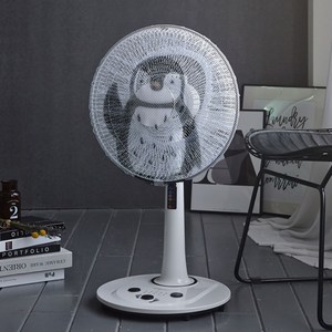 베베데코 프리미엄 선풍기 안전망, 헬로페페 (화이트)