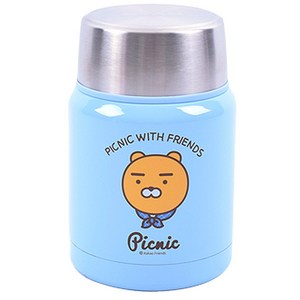릴팡 카카오프렌즈 보온 보냉 죽통, 라이언(KF6791), 350ml
