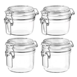 보르미올리 피도 푸딩 용기 125ml x 2p + 200ml x 2p 세트, 1세트
