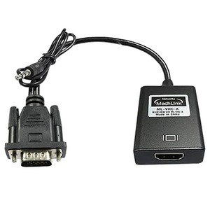 마하링크 VGA to HDMI Adapter, 1개, 15cm