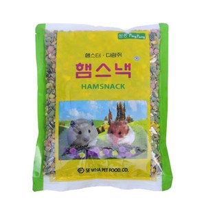 핑퐁 햄스낵 햄스터 사료, 550g, 1개