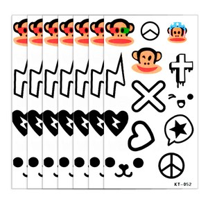 파티복닷컴 타투스티커, KT-052, 7개입