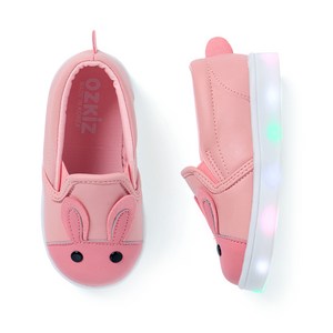 오즈키즈 여아용 단추토끼 LED 라이팅 ******온