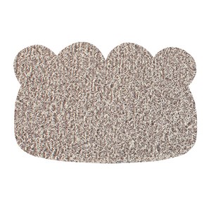 옹이네 젤리발 고양이 화장실 매트, 브라운