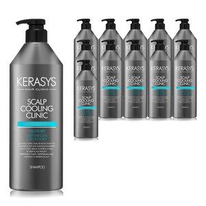 케라시스 두피 쿨링 샴푸 플러스, 600ml, 12개