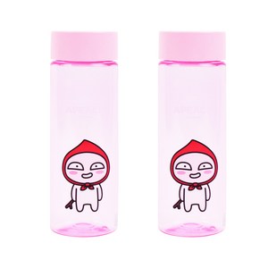릴팡 카카오프렌즈 페이스클리어보틀 KF6320 2p, 어피치, 500ml