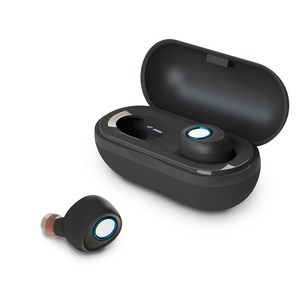 앱코 BEATONIC 블루투스 5.0 무선 휴대용 이어폰 E04, 블랙