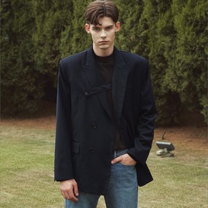 가먼트레이블 남성용 GL Double Jacket, Navy