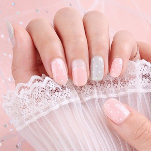 글로시블라썸 젤 샤인 스트립 컨템포러리 네일스티커, 1개, 미니멀도트