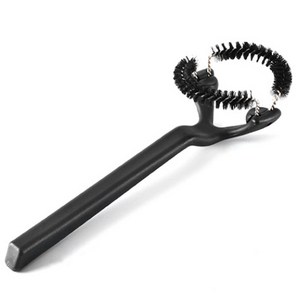 칼딘 커피 머신용 더블 브러쉬 청소솔 51mm, 혼합색상, 1개