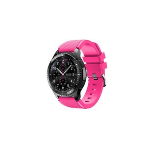 아이엠판다 갤럭시워치 기어 S3 스트랩 우레탄 밴드 46mm, 핑크, 1개