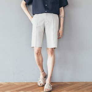단군 남성용 옆밴딩 슬랙스 반바지