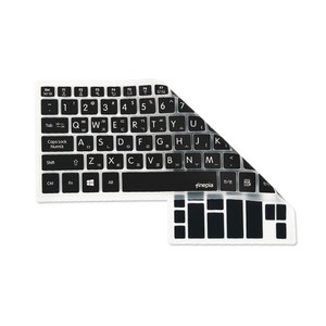 파인피아 LG 울트라PC 14U390-EE2TK용 문자인쇄 키스킨, 블랙, 1개