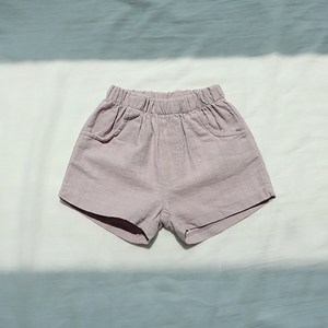 아동용 마카롱 린넨 3부 쇼츠팬츠