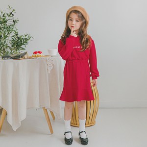 릴리푸리 여아용 래빗 원피스